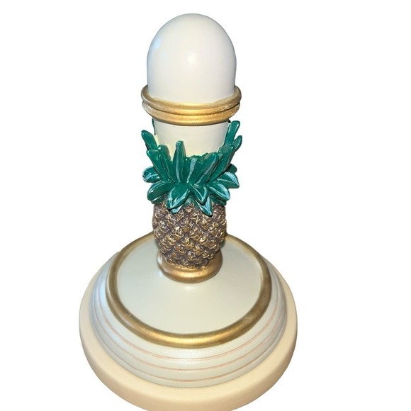 VINTAGE BROWN BAG COOKIE ART RETIRED PINEAPPLE #6 COOKIE PRESS STAMP - Picture 5 of 6